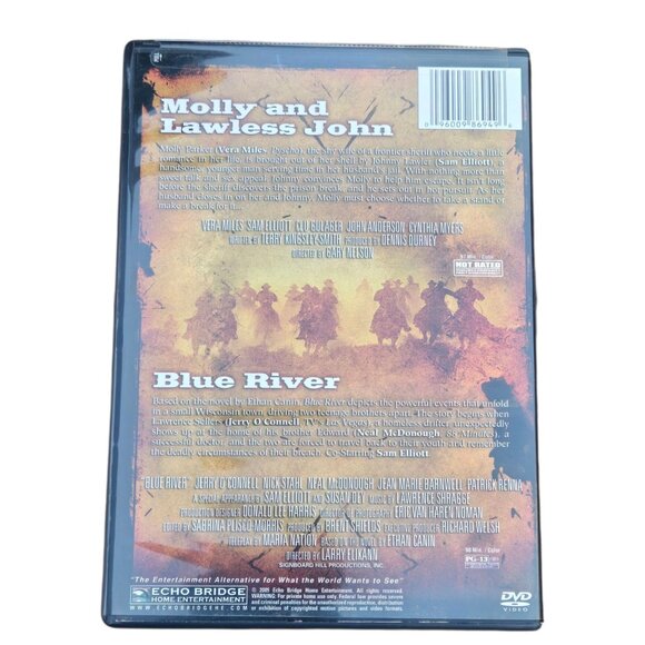 Sam Elliott Double Feature DVD  Molly Lawless John and Blue River 2009 - Picture 2 of 11
